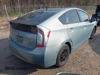 2013 Toyota Prius One with VIN JTDKN3DU3D5680090, listed as a IAAI auction lot 41794589 with 132,328 mi miles. Bid and sale history available at carsss.com. Image 4.