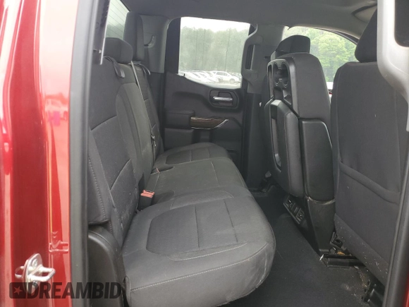 2022 GMC Sierra 1500 Limited SLE with VIN 1GTR9BED1NZ112698, listed as a Copart auction lot 53074144 with 37,216 mi miles and Salvage Title. Bid and sale history available at carsss.com. Image 10.