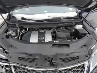 2022 Lexus RX 350 F Sport with VIN 2T2YZMDA5NC355905, listed as a Copart auction lot 44953705 with 25,938 mi miles and Salvage title. Bid and sale history available at DreamBid. Image 12.