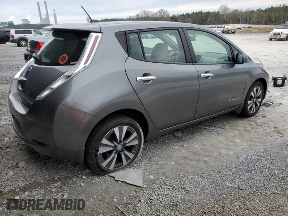 2015 Nissan LEAF SV with VIN 1N4AZ0CPXFC330728, listed as a Copart auction lot 42146623 with 85,961 mi miles. Bid and sale history available at carsss.com. Image 3.