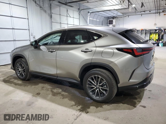 2025 Lexus NX 350h Premium with VIN 2T2GKCEZ4SC040118, listed as a Copart auction lot 82710844 with 522 mi miles and Salvage title. Bid and sale history available at DreamBid. Image 2.