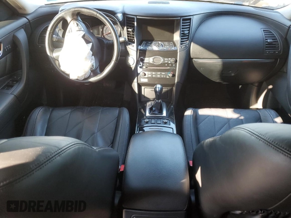 2010 Infiniti FX with VIN JN8AS1MWXAM855967, listed as a Copart auction lot 45164055 with 164,531 mi miles and Salvage Title. Bid and sale history available at carsss.com. Image 8.