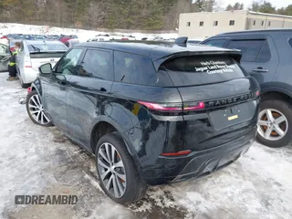 2025 Land Rover Range Rover Evoque Dynamic SE with VIN SALZL2FX5SH265606, listed as a IAAI auction lot 41598302 with 696 mi miles. Bid and sale history available at carsss.com. Image 3.
