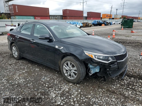 2017 Kia Optima LX with VIN 5XXGT4L32HG143948, listed as a Copart auction lot 57883115 with 50,375 mi miles and Salvage title. Bid and sale history available at DreamBid. Image 4.