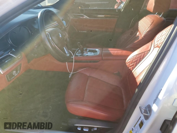 2017 BMW 7 Series 750i with VIN WBA7F0C51HGM21052, listed as a Copart auction lot 46299535 with 85,765 mi miles and Clean title. Bid and sale history available at DreamBid. Image 7.