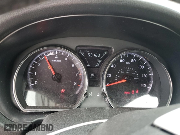 2017 Nissan Versa SL with VIN 3N1CN7AP6HL820815, listed as a Copart auction lot 45409955 with 53,120 mi miles and Salvage title. Bid and sale history available at DreamBid. Image 9.