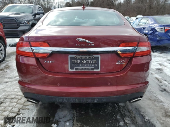 2013 Jaguar XF V6 SC with VIN SAJWJ0EF7D8S81808, listed as a Copart auction lot 44394165 with 0 mi miles and Clean Title. Bid and sale history available at carsss.com. Image 6.