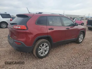 2015 Jeep Cherokee Sport z VIN 1C4PJLAB5FW677015, wystawiony jako Copart lot #58986705 z przebiegiem 112 446 mil mil oraz Szkoda całkowita • Salvage title. Historia ofert i sprzedaży dostępna na DreamBid. Obrazek 3.