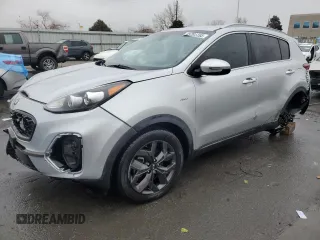 2020 Kia Sportage S with VIN KNDP6CAC5L7702138, listed as a Copart auction lot 45701155 with 73,422 mi miles and Salvage Title. Bid and sale history available at carsss.com. Image 1.
