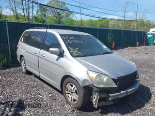 2005 Honda Odyssey EX z VIN 5FNRL38425B423534, wystawiony jako IAAI lot #42235212 z przebiegiem Nie podano mil oraz . Historia ofert i sprzedaży dostępna na DreamBid. Obrazek 1.