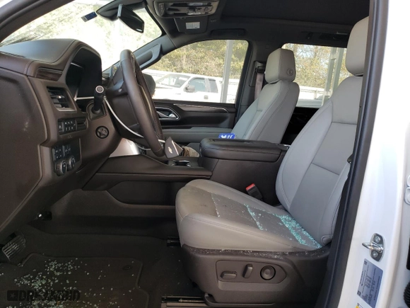 2022 Chevrolet Suburban Z71 with VIN 1GNSKDKD7NR312482, listed as a Copart auction lot 75623814 with 0 mi miles and Salvage Title. Bid and sale history available at carsss.com. Image 7.