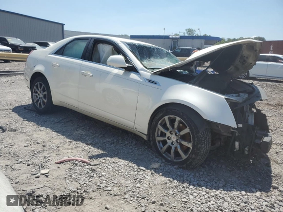 2009 Cadillac CTS RWD w/1SB with VIN 1G6DU57V290154973, listed as a Copart auction lot 66617554 with 0 mi miles and Salvage Title. Bid and sale history available at carsss.com. Image 4.