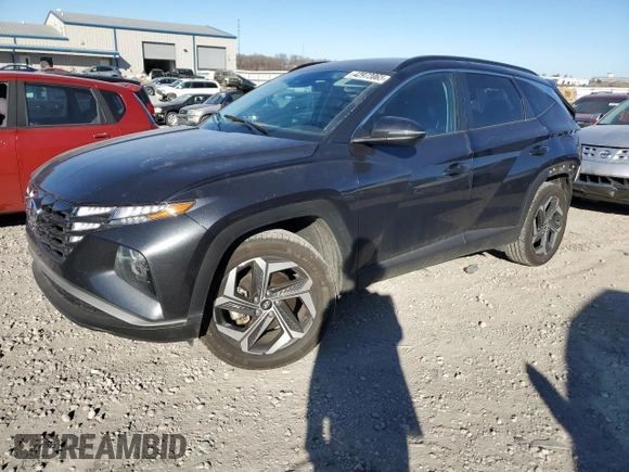 2024 Hyundai Tucson SEL z VIN 5NMJFCDE2RH336787, wystawiony jako Copart lot #42972065 z przebiegiem 27 284 mil mil oraz Szkoda całkowita • Salvage title. Historia ofert i sprzedaży dostępna na DreamBid. Obrazek 1.