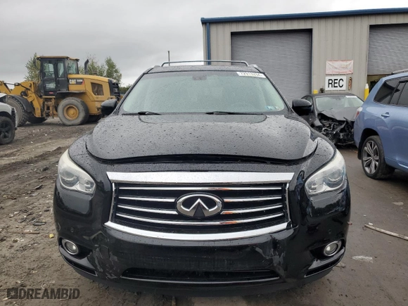 2013 Infiniti JX35 with VIN 5N1AL0MM2DC351663, listed as a Copart auction lot 72913334 with 73,994 mi miles and Salvage Title. Bid and sale history available at carsss.com. Image 5.
