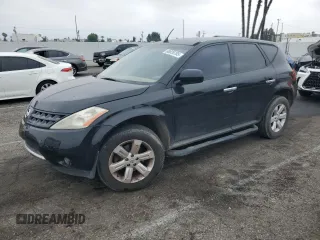 2006 Nissan Murano S z VIN JN8AZ08W06W520776, wystawiony jako Copart lot #60020785 z przebiegiem 211 526 mil mil oraz Czysty tytuł • Clean title. Historia ofert i sprzedaży dostępna na DreamBid. Obrazek 1.