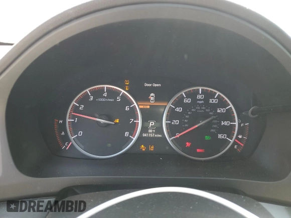 2021 Acura ILX w/Premium/A-SPEC Package with VIN 19UDE2F86MA007659, listed as a Copart auction lot 53266515 with 41,157 mi miles and Salvage Title. Bid and sale history available at carsss.com. Image 9.