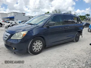 2007 Honda Odyssey LX z VIN 5FNRL382X7B082143, wystawiony jako Copart lot #61271825 z przebiegiem 236 594 mil mil oraz Szkoda całkowita • Salvage title. Historia ofert i sprzedaży dostępna na DreamBid. Obrazek 1.