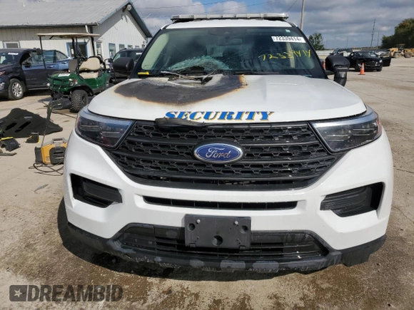 2020 Ford Explorer with VIN 1FMSK8BB6LGC83107, listed as a Copart auction lot 72339414 with Not Provided miles and Salvage Title. Bid and sale history available at carsss.com. Image 6.