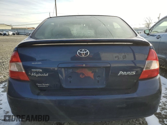 2003 Toyota Prius with VIN JT2BK18U530079498, listed as a Copart auction lot 85936284 with 280,630 mi miles and Salvage Title. Bid and sale history available at carsss.com. Image 6.