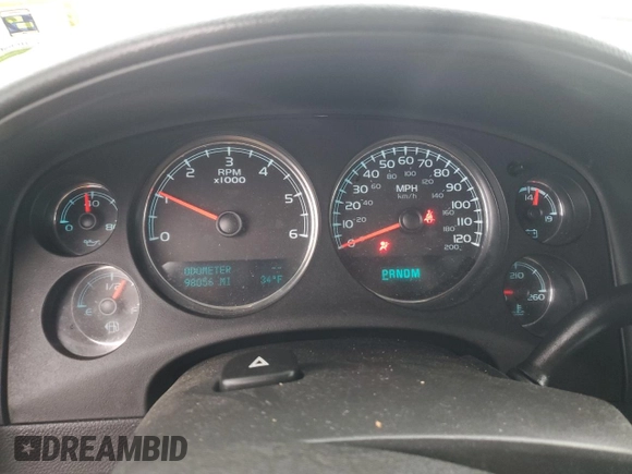 2012 Chevrolet Tahoe Commercial with VIN 1GNSK2E03CR163577, listed as a Copart auction lot 84611234 with 98,056 mi miles and Salvage title. Bid and sale history available at DreamBid. Image 9.