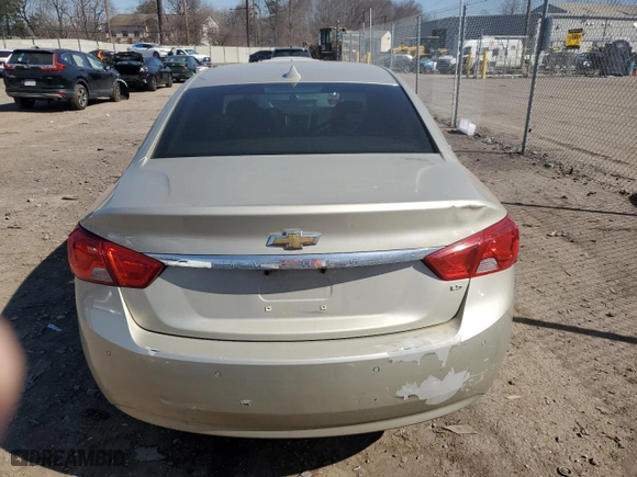 2014 Chevrolet Impala LS with VIN 2G11Y5SL0E9203493, listed as a Copart auction lot 48421525 with 110,182 mi miles and Clean Title. Bid and sale history available at carsss.com. Image 6.