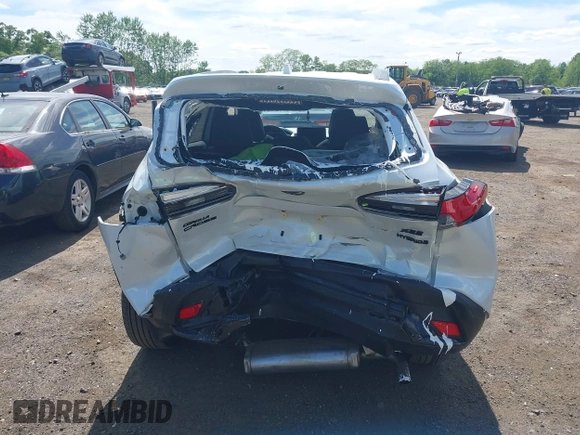 2024 Toyota Corolla Cross Hybrid S with VIN 7MUFBABG2RV024594, listed as a IAAI auction lot 42314362 with 9,031 mi miles and . Bid and sale history available at DreamBid. Image 16.