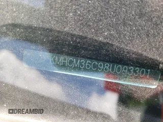 2008 Hyundai Accent GS with VIN KMHCM36C98U093301, listed as a Copart auction lot 63564783 with 94,773 mi miles and Salvage Title. Bid and sale history available at carsss.com. Image 14.