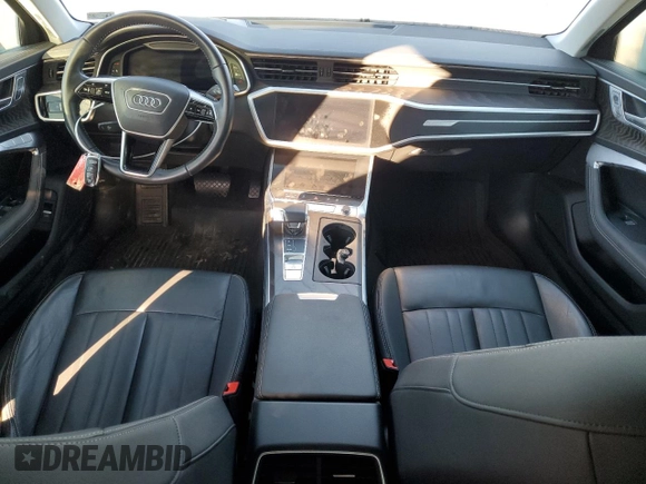2020 Audi A6 Premium Plus with VIN WAUE8AF27LN090393, listed as a Copart auction lot 86551944 with 0 mi miles and Salvage Title. Bid and sale history available at carsss.com. Image 8.