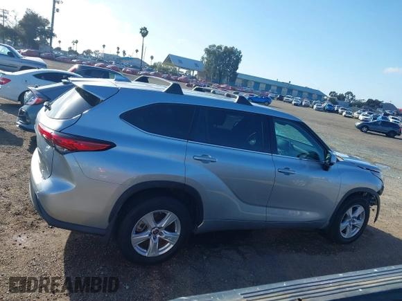 2020 Toyota Highlander LE with VIN 5TDZZRAH6LS500736, listed as a IAAI auction lot 41794879 with 72,345 mi miles and . Bid and sale history available at DreamBid. Image 14.
