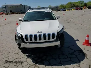 2014 Jeep Cherokee Latitude with VIN 1C4PJMCS4EW227468, listed as a Copart auction lot 52985585 with 183,023 mi miles and Salvage Title. Bid and sale history available at carsss.com. Image 15.