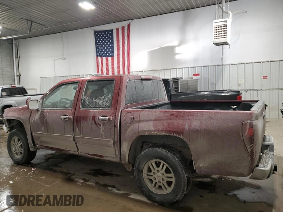 2010 GMC Canyon SLE1 with VIN 1GTJTCDE8A8113426, listed as a Copart auction lot 45753455 with 185,676 mi miles and Salvage Title. Bid and sale history available at carsss.com. Image 2.