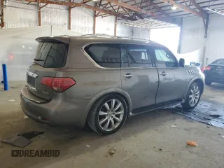 2014 Infiniti QX80 with VIN JN8AZ2NE0E9061737, listed as a Copart auction lot 61926565 with Not provided miles and Clean title. Bid and sale history available at DreamBid. Image 3.