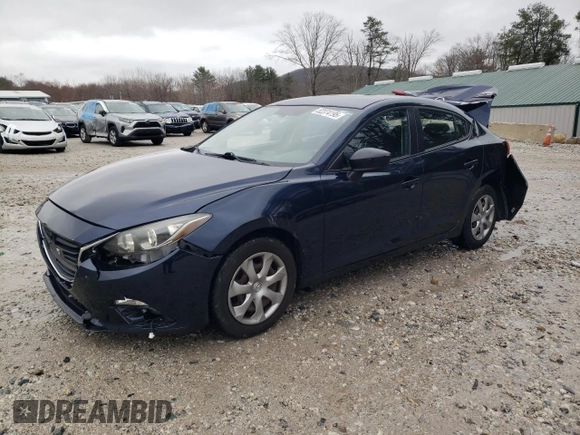 2015 Mazda 3 i SV z VIN JM1BM1T79F1263005, wystawiony jako Copart lot #52374195 z przebiegiem 58 186 mil mil oraz Czysty tytuł • Clean title. Historia ofert i sprzedaży dostępna na DreamBid. Obrazek 1.