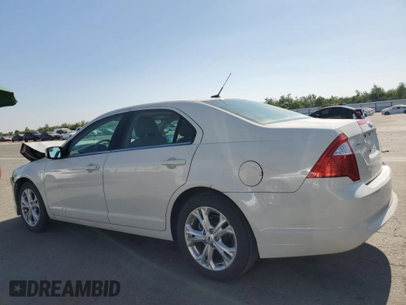 2012 Ford Fusion SE with VIN 3FAHP0HA5CR365828, listed as a Copart auction lot 61581295 with 142,207 mi miles and Salvage title. Bid and sale history available at DreamBid. Image 2.