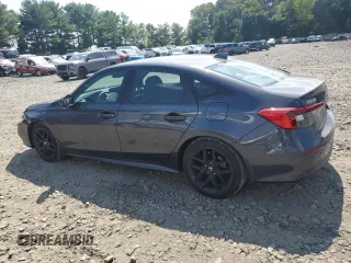 2024 Honda Civic Sedan Sport with VIN 2HGFE2F52RH567511, listed as a Copart auction lot 67954374 with 4,001 mi miles and Salvage Title. Bid and sale history available at carsss.com. Image 2.