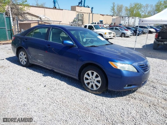 2007 Toyota Camry CE with VIN 4T1BE46K77U147442, listed as a IAAI auction lot 42058750 with 1 mi miles. Bid and sale history available at carsss.com. Image 1.