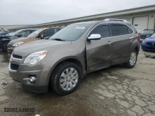 2011 Chevrolet Equinox LT w/2LT with VIN 2CNFLPE53B6430481, listed as a Copart auction lot 45182965 with 59,097 mi miles and Salvage Title. Bid and sale history available at carsss.com. Image 1.