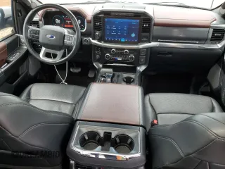 2021 Ford F-150 XL with VIN 1FTFW1ED9MFC67912, listed as a Copart auction lot 61664075 with 58,999 mi miles and Salvage title. Bid and sale history available at DreamBid. Image 8.