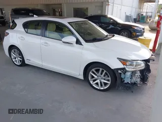 2014 Lexus CT 200h with VIN JTHKD5BH9E2177573, listed as a IAAI auction lot 42676648 with 212,165 mi miles and . Bid and sale history available at DreamBid. Image 1.