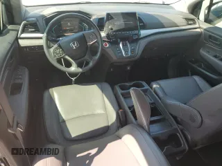 2022 Honda Odyssey EX-L with VIN 5FNRL6H73NB067462, listed as a Copart auction lot 53811365 with 44,182 mi miles and Salvage Title. Bid and sale history available at DreamBid. Image 8.
