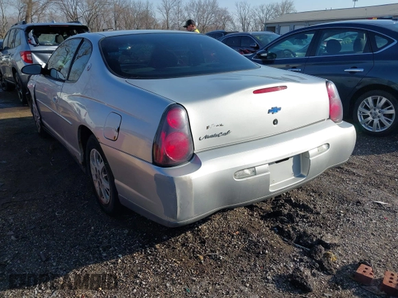 2002 Chevrolet Monte Carlo LS z VIN 2G1WW12E129220014, wystawiony jako IAAI lot #41781150 z przebiegiem 217 198 mil mil oraz . Historia ofert i sprzedaży dostępna na DreamBid. Obrazek 3.