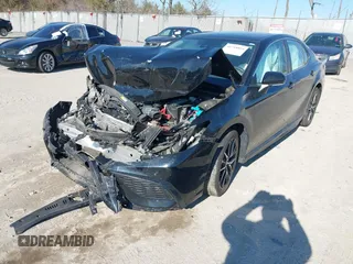 2021 Toyota Camry SE Nightshade with VIN 4T1T11AK6MU402597, listed as a IAAI auction lot 41718894 with Not Provided miles and . Bid and sale history available at carsss.com. Image 2.