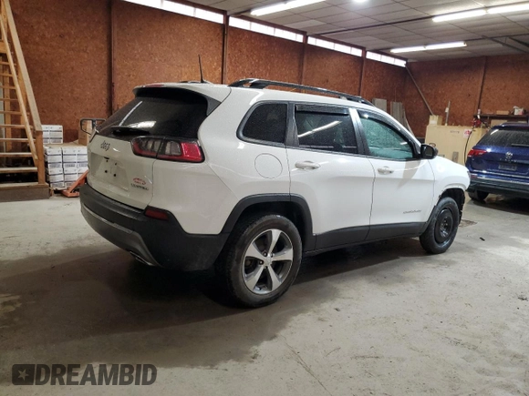 2022 Jeep Cherokee Limited with VIN 1C4PJMDXXND532916, listed as a Copart auction lot 57919635 with 14,196 mi miles and Salvage title. Bid and sale history available at DreamBid. Image 3.