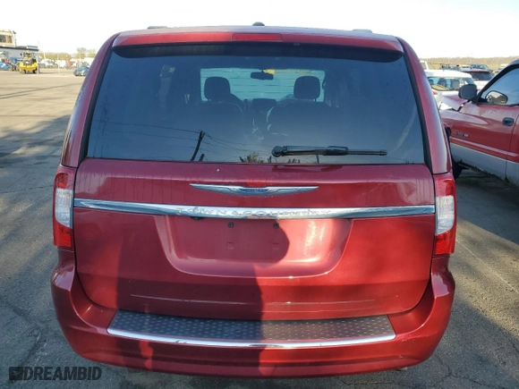 2013 Chrysler Town & Country Touring with VIN 2C4RC1BG5DR677183, listed as a Copart auction lot 52102355 with 109,693 mi miles and Salvage Title. Bid and sale history available at carsss.com. Image 6.