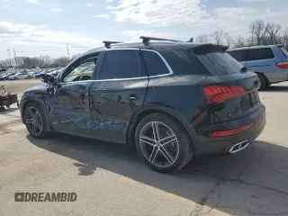 2018 Audi SQ5 Prestige with VIN WA1C4AFY2J2094919, listed as a Copart auction lot 53244495 with Not Provided miles and Salvage Title. Bid and sale history available at DreamBid. Image 2.