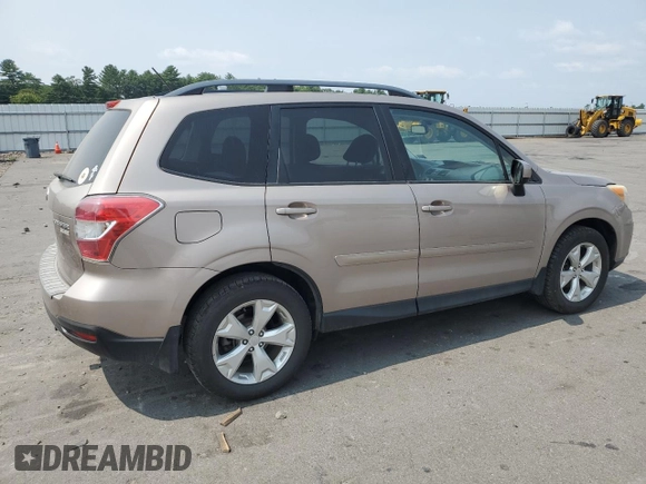 2014 Subaru Forester Premium with VIN JF2SJAEC6EH469764, listed as a Copart auction lot 60626585 with 157,525 mi miles and Non repairable. Bid and sale history available at DreamBid. Image 3.