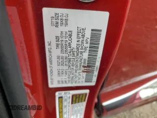 2020 Acura RDX w/Technology Pkg with VIN 5J8TC2H55LL008566, listed as a Copart auction lot 71938734 with 60,735 mi miles and Salvage Title. Bid and sale history available at carsss.com. Image 15.