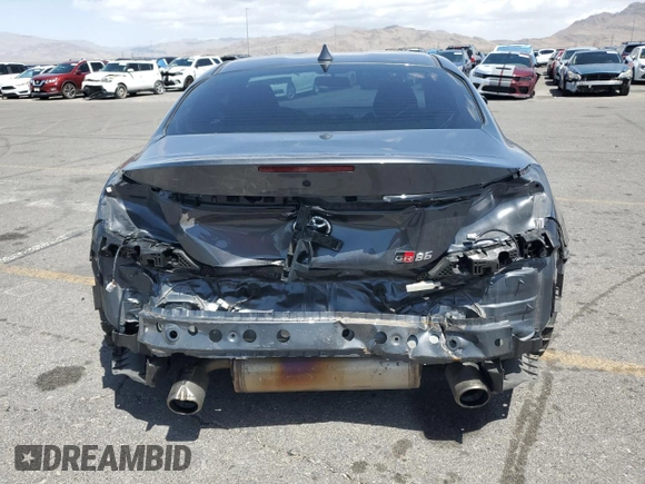 2023 Toyota 86 with VIN JF1ZNBB17P9750114, listed as a Copart auction lot 56693485 with 22,669 mi miles and Salvage title. Bid and sale history available at DreamBid. Image 6.