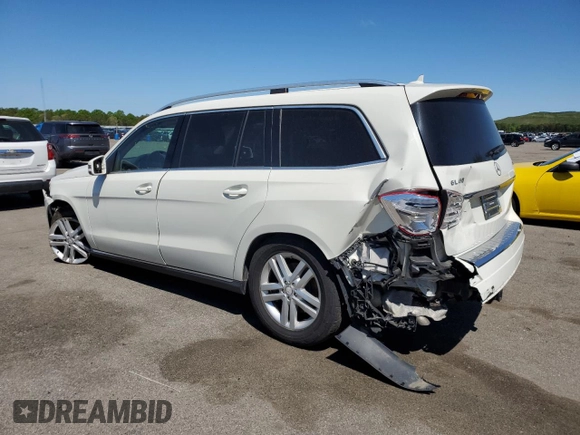 2013 Mercedes-Benz GL 450 z VIN 4JGDF7CE6DA113365, wystawiony jako Copart lot #57681335 z przebiegiem 72 288 mil mil oraz Czysty tytuł • Clean title. Historia ofert i sprzedaży dostępna na DreamBid. Obrazek 2.