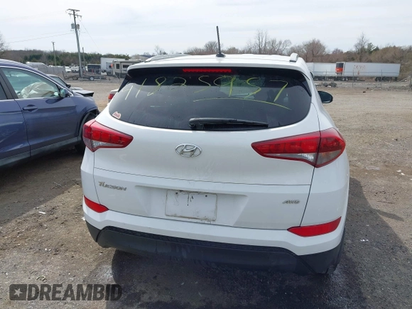 2017 Hyundai Tucson SE with VIN KM8J3CA44HU437644, listed as a IAAI auction lot 41825957 with 59,402 mi miles. Bid and sale history available at carsss.com. Image 17.